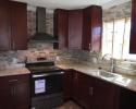 Completed Kitchen Remodel- Cabinets, Backs-plash Tiling, And Counters