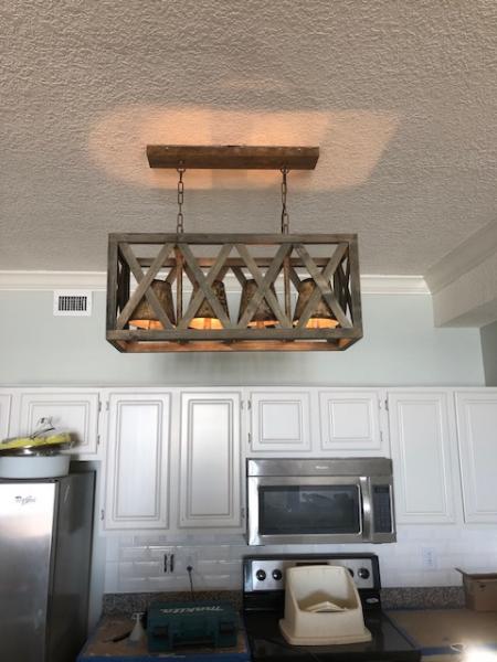 Light Fixture And Cabinet Project