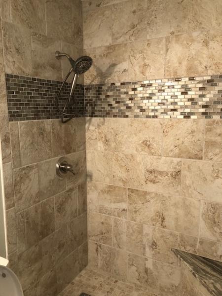 Shower Fixture/Tile Project